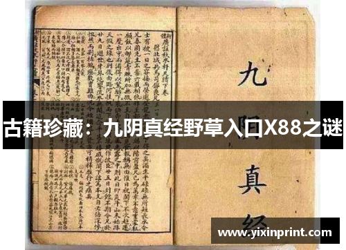 古籍珍藏：九阴真经野草入口X88之谜